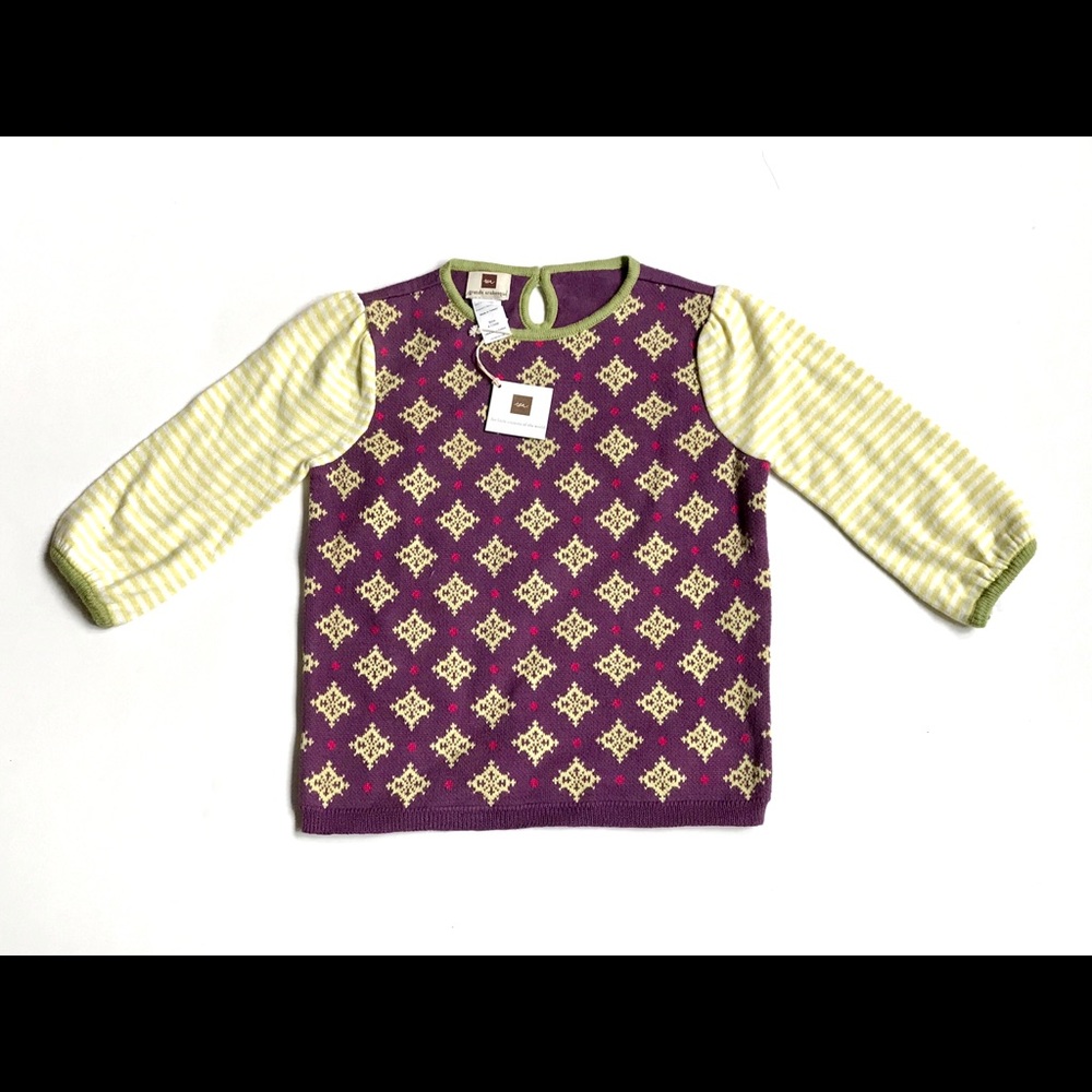 SOLD NWT Tea Collection Toddler Girl Top / Sweater